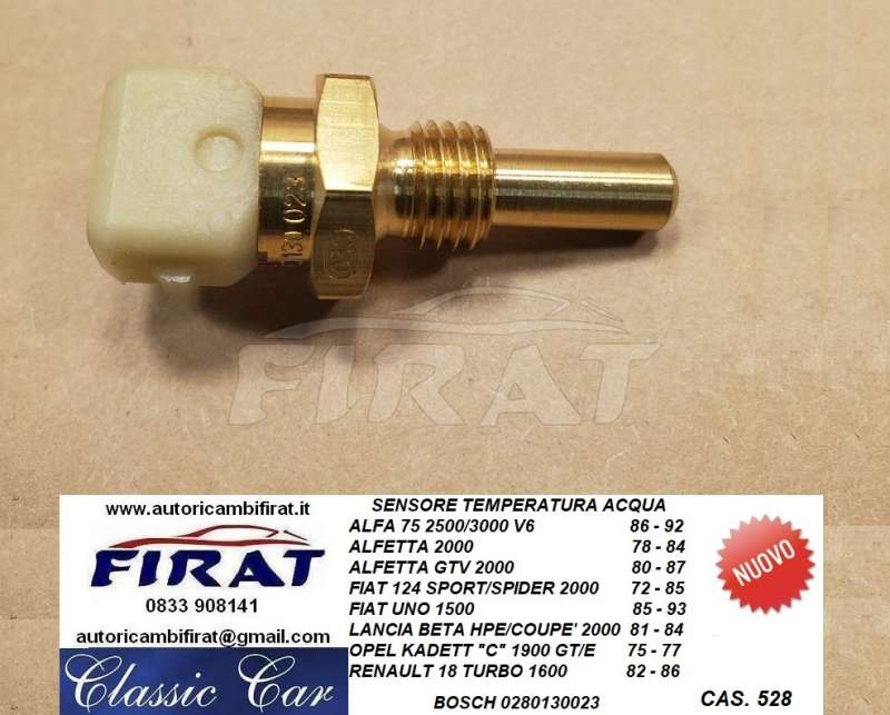 SENSORE TEMPERATURA ACQUA ALFA-FIAT-LANCIA-OPEL(0280130023)